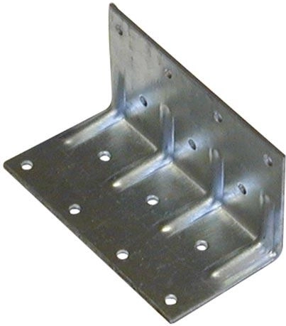 Escuadra de montaje de acero 80×40×40 mm, espesor 2 mm