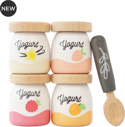 Set de yogures de madera Le Toy Van