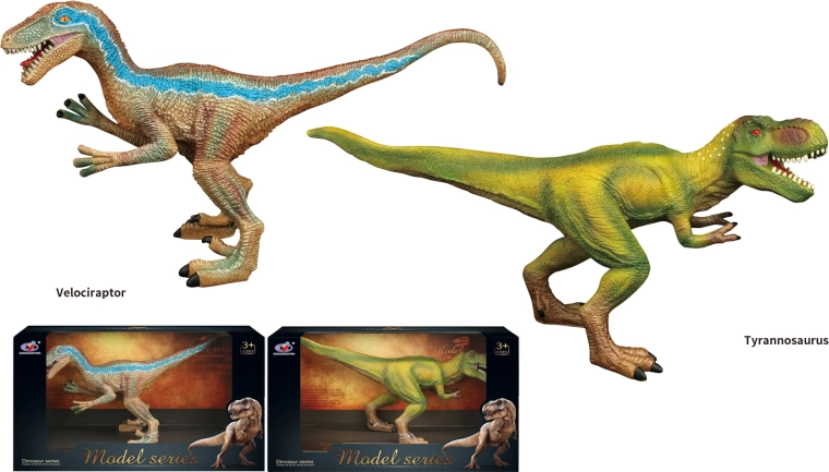 Mundo de dinosaurios – figuras de dinosaurios V56, 2 tipos