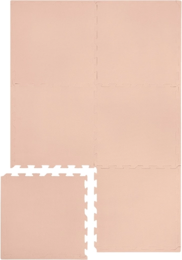 3 Sprouts alfombra de juego de espuma hazelnut