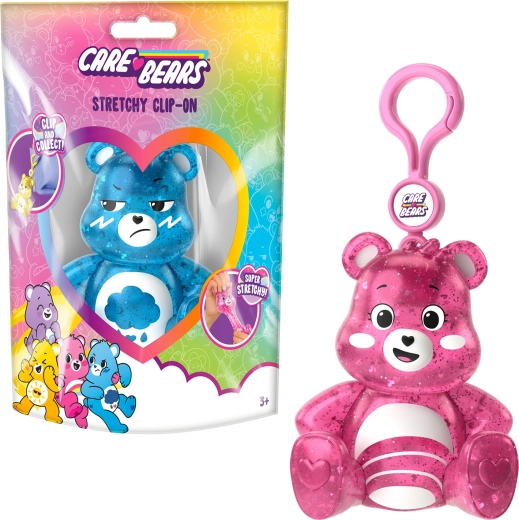Care Bears colgante antiestrés para apretar con clip - variante aleatoria - 1 unidad