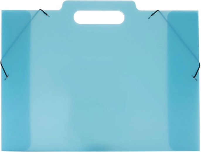 Carpeta de dibujo A3 de tres solapas azul Opaline Frosty