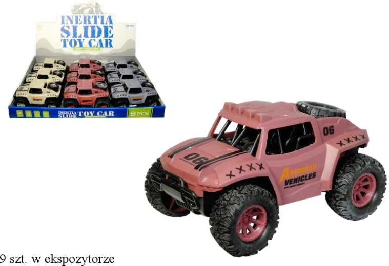 Coche todoterreno con tracción – juguete para niños