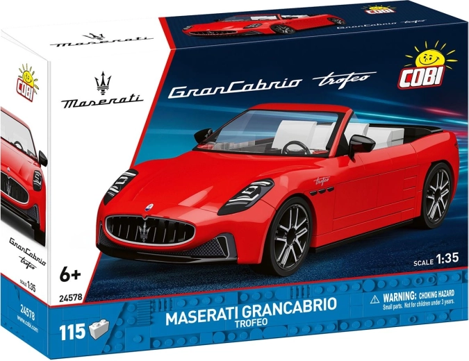 Cobi Maserati GranCabrio Trofeo kit de construcción 1:35 (115 piezas)