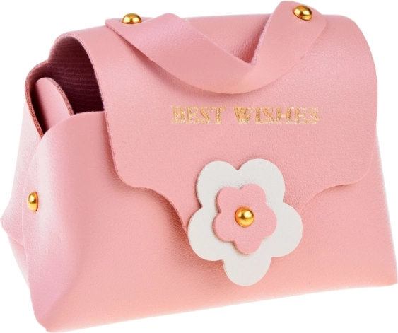 Elegante bolsito rosa