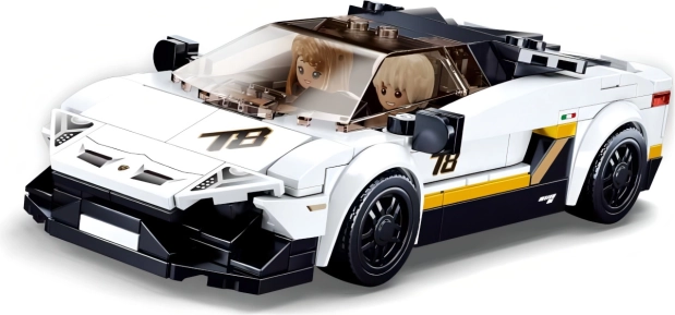 Sluban ModelBricks ItalSport blanco