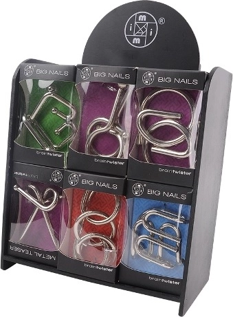 Rompecabezas de metal SPARKYS – varios tipos