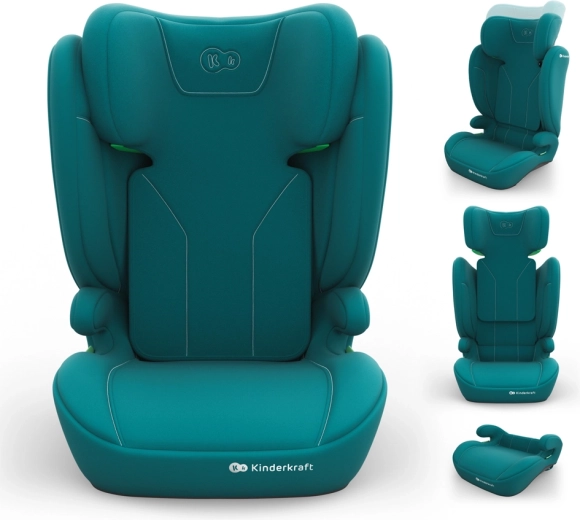 Kinderkraft silla de coche i-spark 2 plus i-size 100–150 cm verde