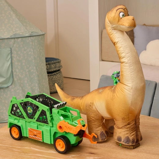 Dinosaurio gigante que se infla solo