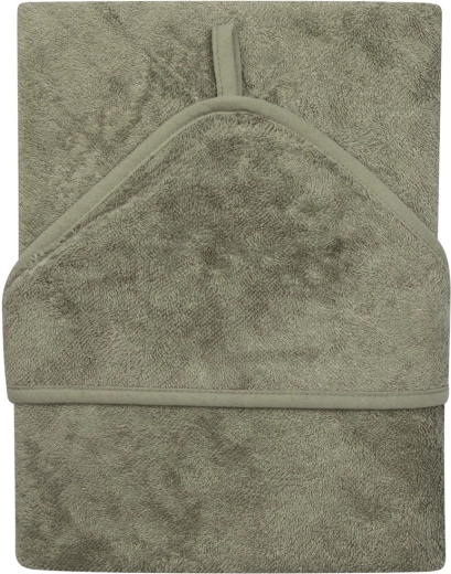 Toalla con capucha Timboo 75 × 75 cm whisper green