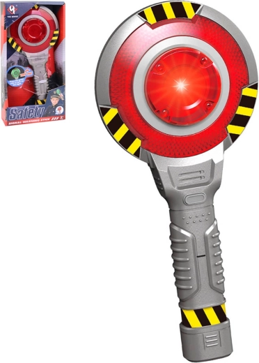 Disco de señalización policial infantil con luz y sonido - 1 pieza
