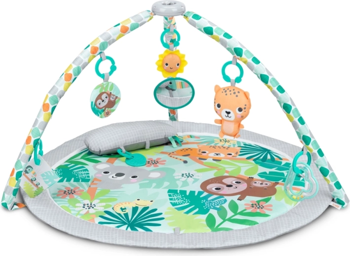 Bright Starts manta de juego con actividades Wild Rainforest FoldAway