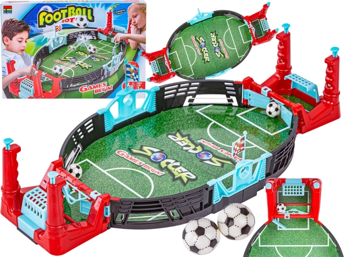 Mini futbolín de mesa para dos jugadores