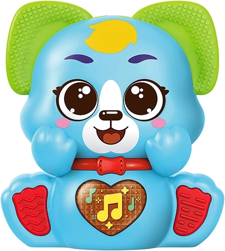 Perro repetidor con efectos luminosos y de sonido de 12 cm