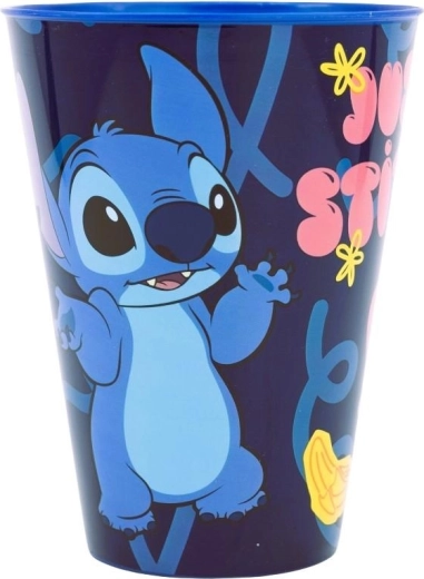 Vaso de plástico Stitch de 430 ml