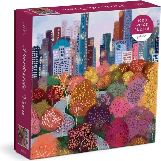 Puzzle Galison Vista al parque 1000 piezas