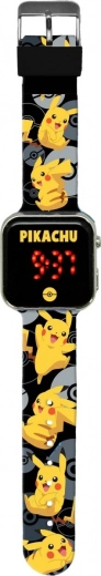 Reloj LED con calendario Pokémon