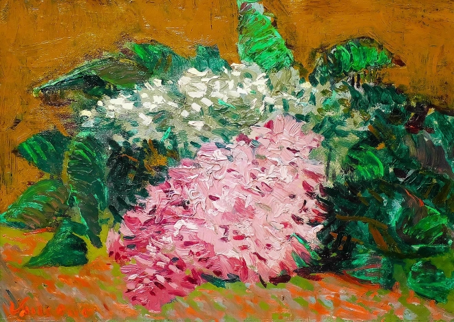 Puzzle Vincent van Gogh: Naturaleza muerta con lilas, 1000 piezas