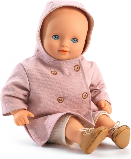 Abrigo rosa para muñeca Djeco