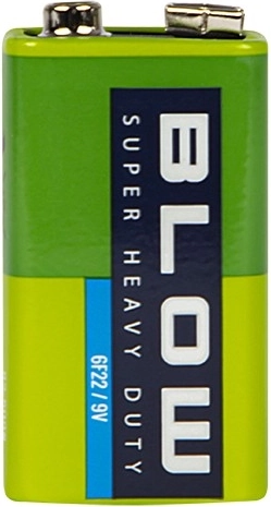 BLOW baterías 9V 6F22 super heavy duty - 1 pieza