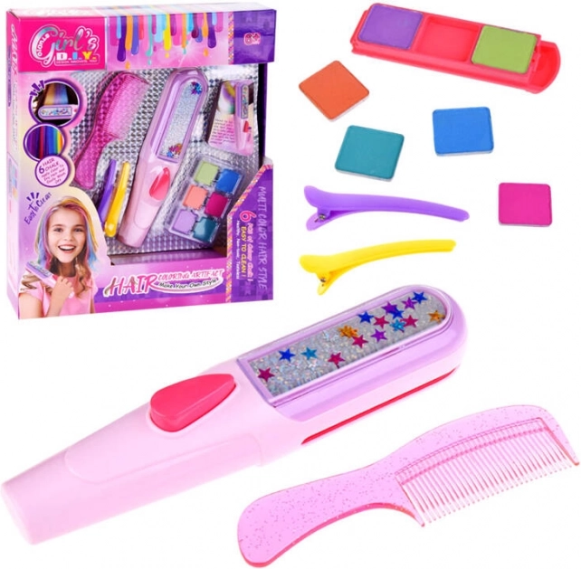 Set de tizas de colores para el cabello