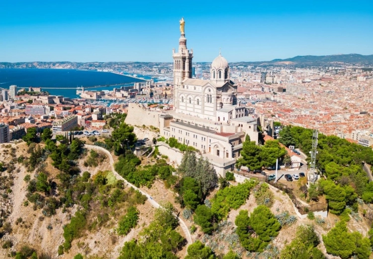 Puzzle Basílica Notre-Dame de la Garde 1000 piezas