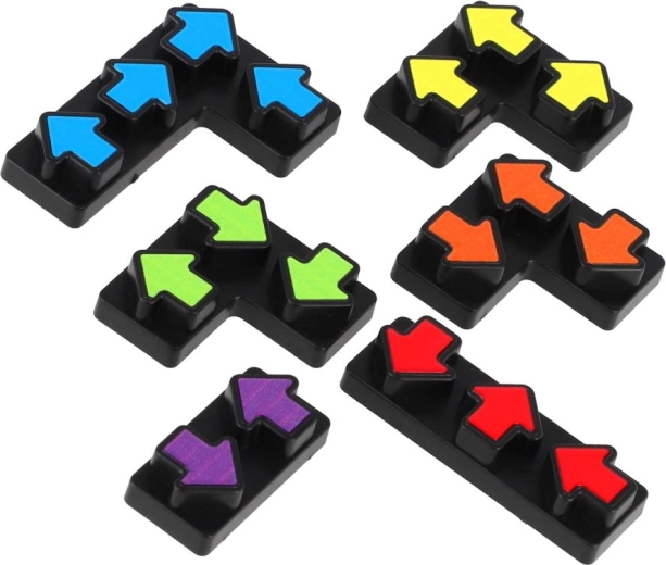 Juego lógico con flechas