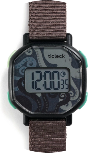 Reloj digital Djeco Black Octopus