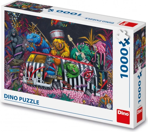 Puzzle de monstruos de excursión