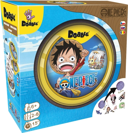 Motivos de One Piece en 55 cartas redondas