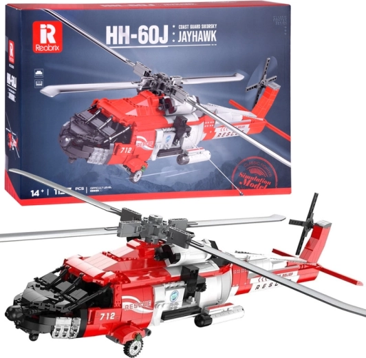 Set de construcción del helicóptero de rescate Sikorsky HH-60J Jayhawk, 1137 piezas