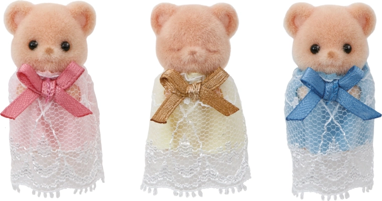 Tres adorables bebés