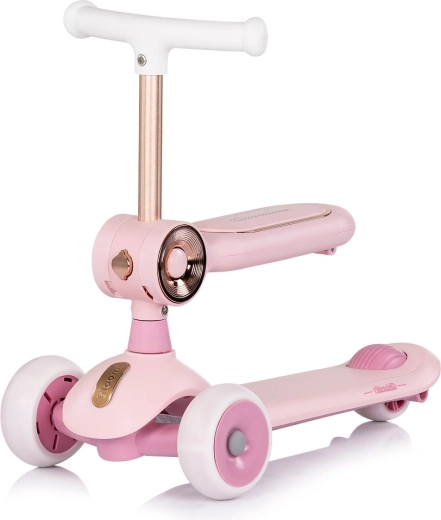 2 en 1: correpasillos con asiento y patinete