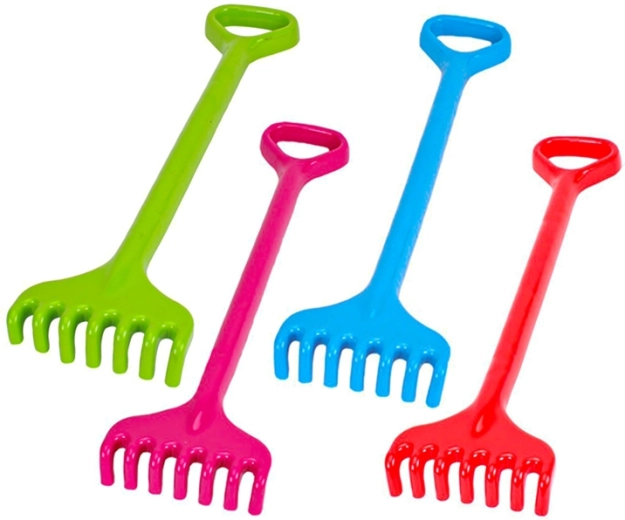 Rastrillos infantiles de plástico 49,5 cm (mezcla de colores)
