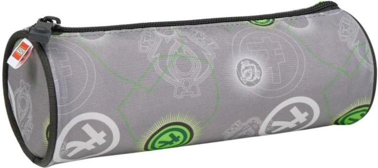 estuche redondo para lápices lego ninjago maestro elemental de la energía