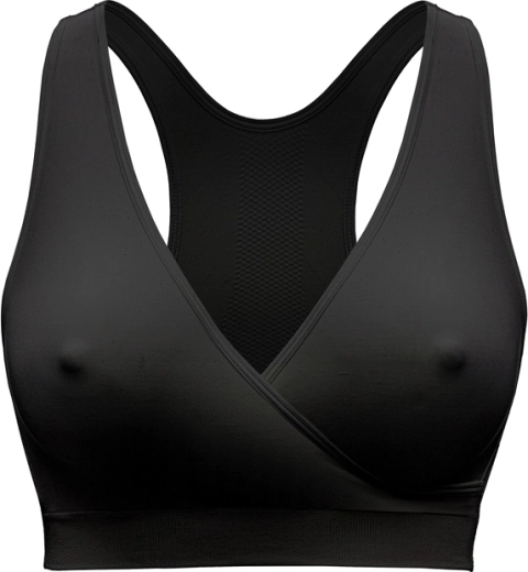 Sujetador nocturno premamá y de lactancia Medela Keep Cool negro talla L