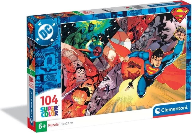 Puzzle 104 SUPERMAN para niños