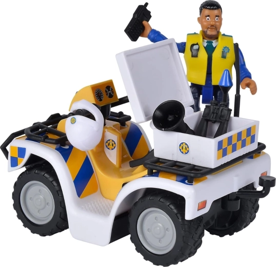 Quad policial para intervenciones de acción