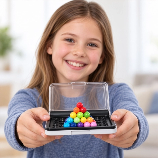 Un juego colorido para manos hábiles