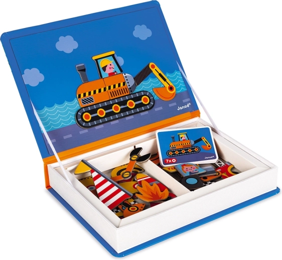 Práctico libro magnético para llevar de viaje