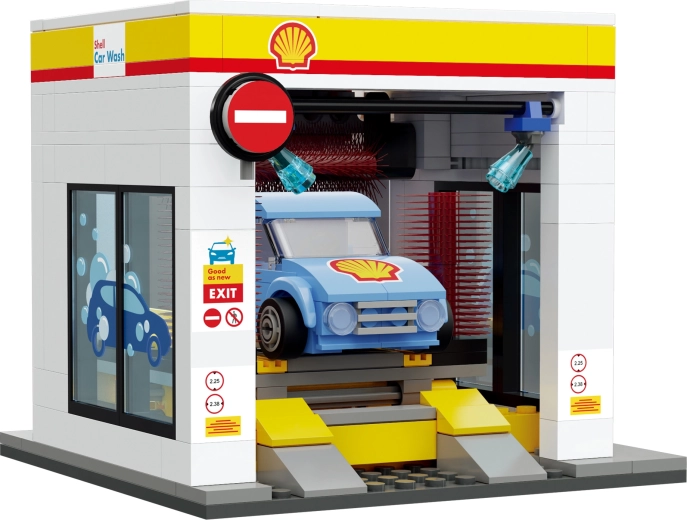 Detalles de lavado realistas