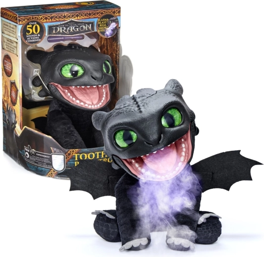 Cómo entrenar a tu dragón peluche interactivo Desdentao RealFX