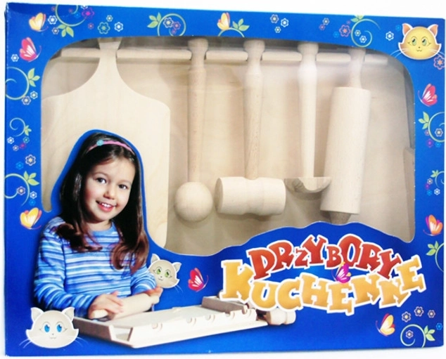 Gran set de cocina de madera para niños