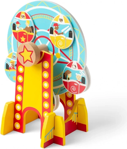 Bigjigs Rail Túnel con noria rusa