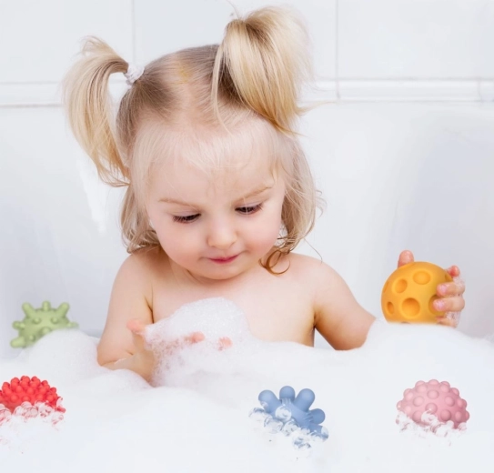 Sin orificios para un juego higiénico incluso en el agua