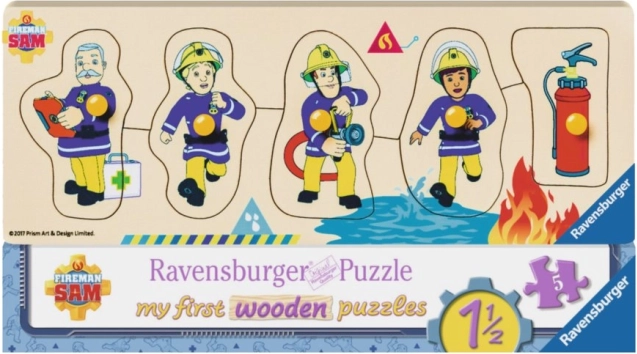 Encajable de madera Bombero Sam y amigos Ravensburger