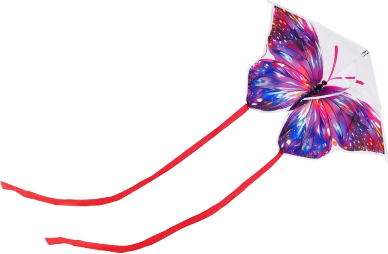 Apariencia de mariposa que brilla en el aire