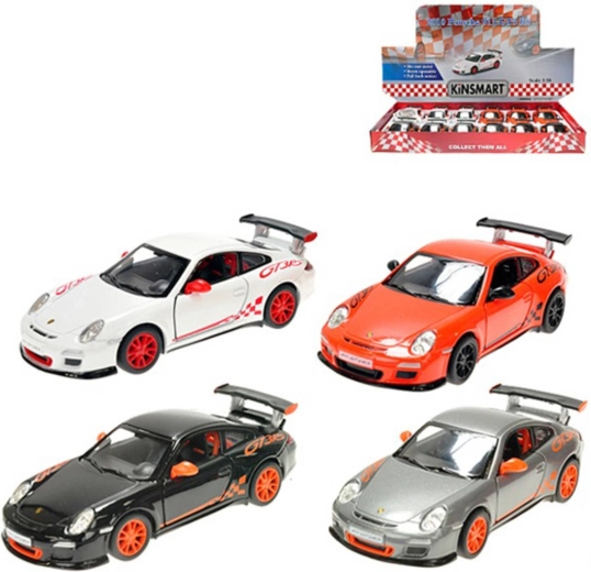 Kinsmart Porsche 911 GT3 RS modelo metálico a escala 1:36 - 1 unidad