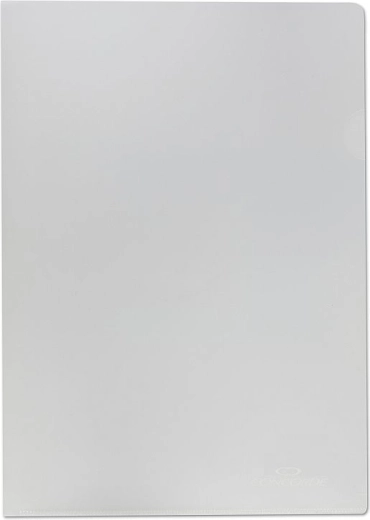Funda portadocumentos Concorde A4 en forma de L, transparente, 170 µm (100 uds)