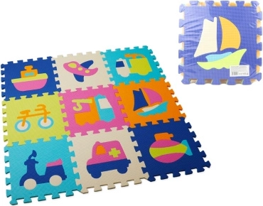 Puzzle de espuma transporte 28 × 28 cm